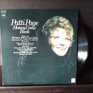 3/$25 vintage 70s patti page honey come back record